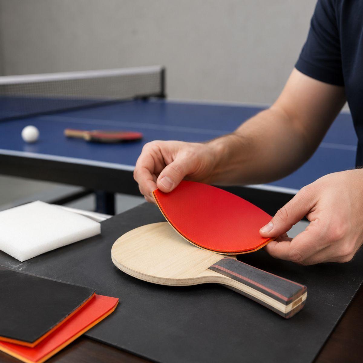 Goma de Tenis de Mesa Profesional, Resistente y de Alto Rendimiento-4