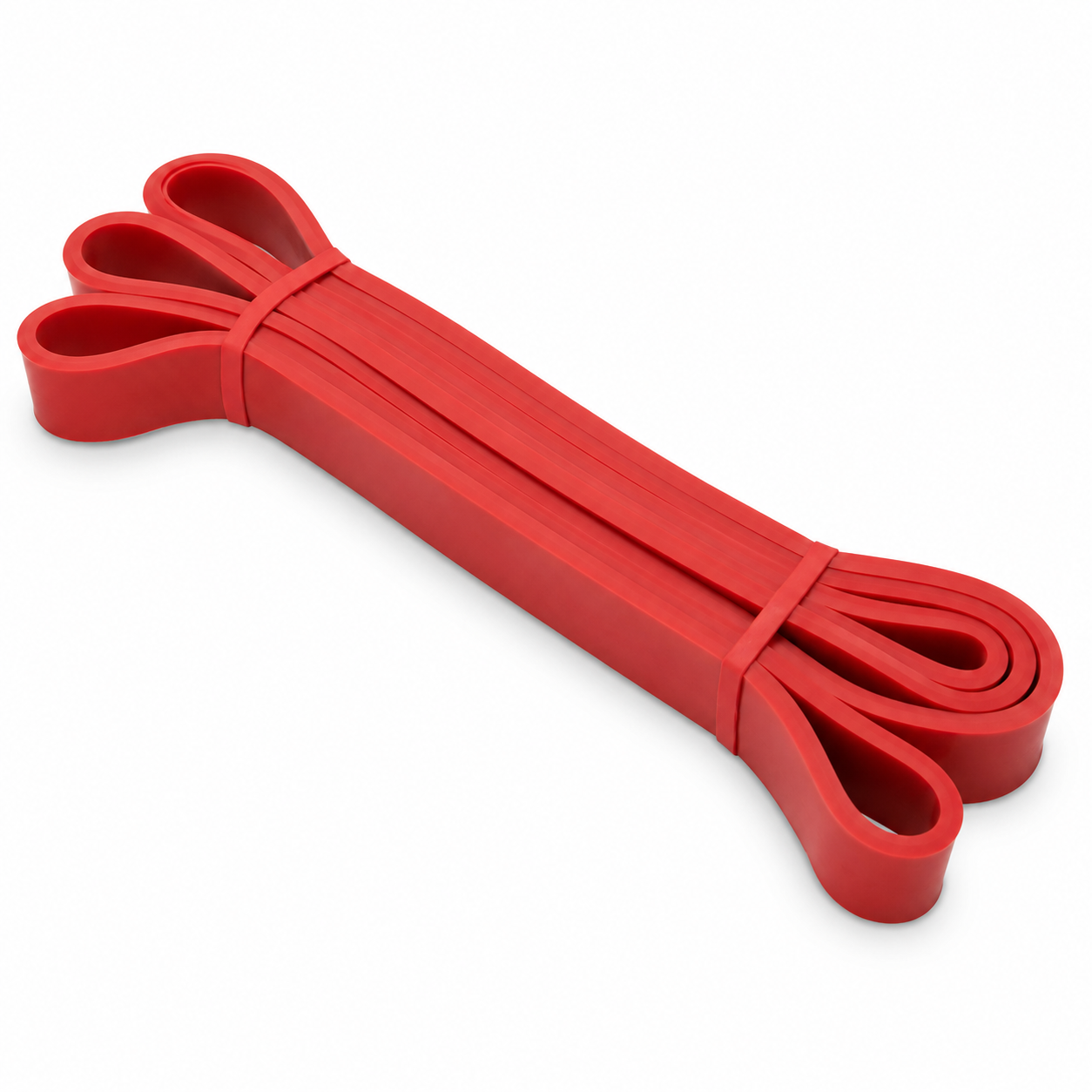Banda Elástica de Resistencia Loop, Resistente y Duradera Roja 35LB-0
