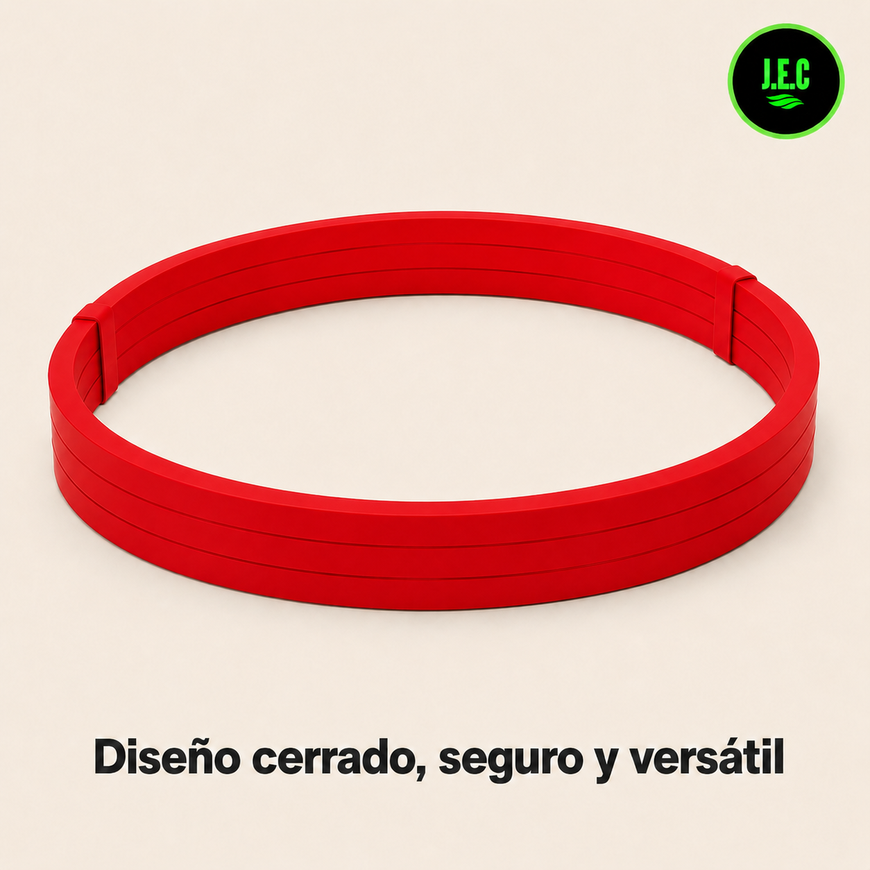Banda Elástica de Resistencia Loop, Resistente y Duradera Roja 35LB-2