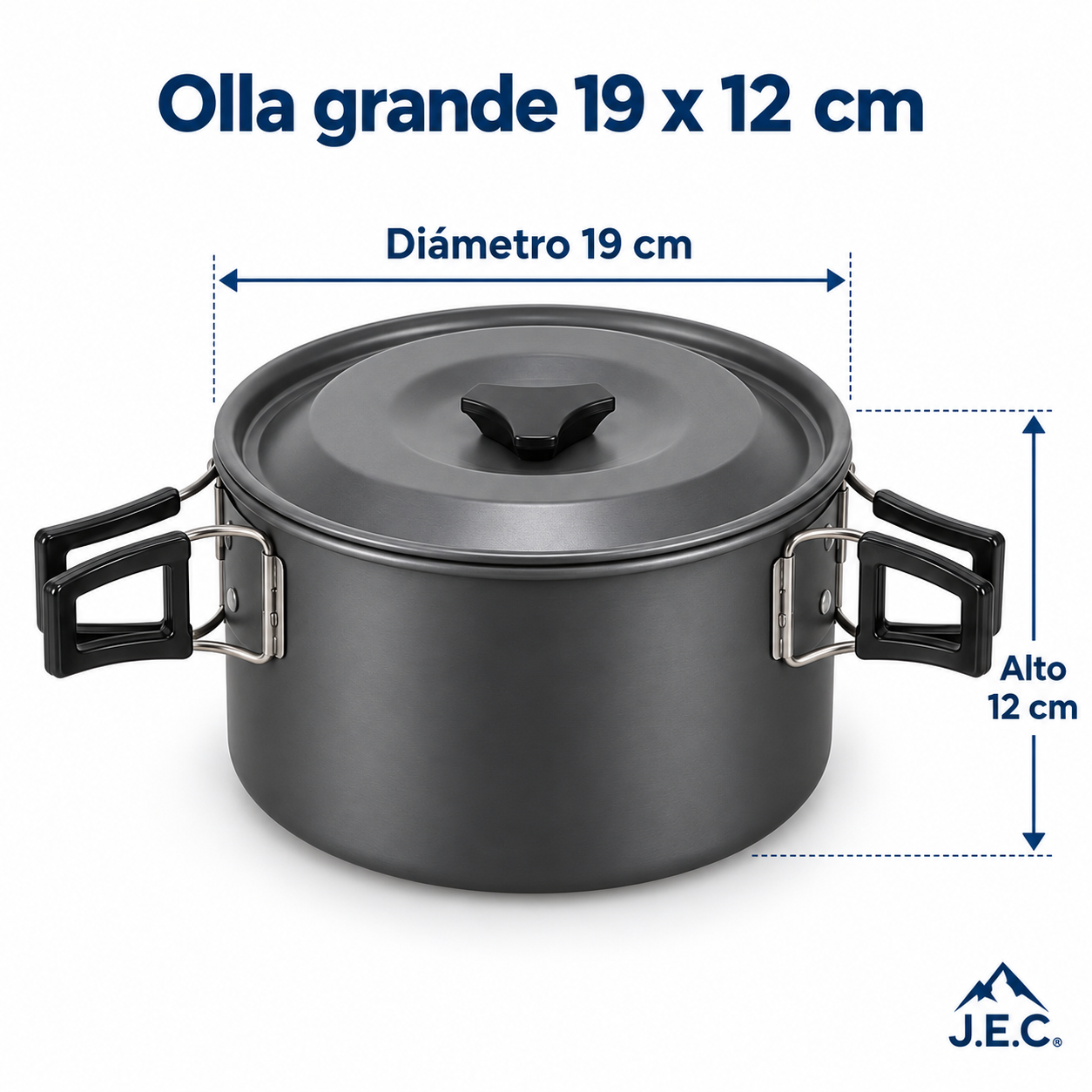 Set Cocina Camping 16 Piezas con Tetera Ollas Sart n y Bolso-2