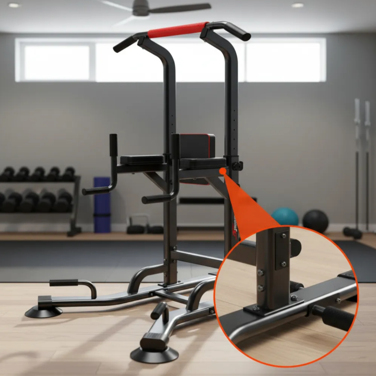 Torre Multifuncional  Equipo De Fitnes Multifuerza-6