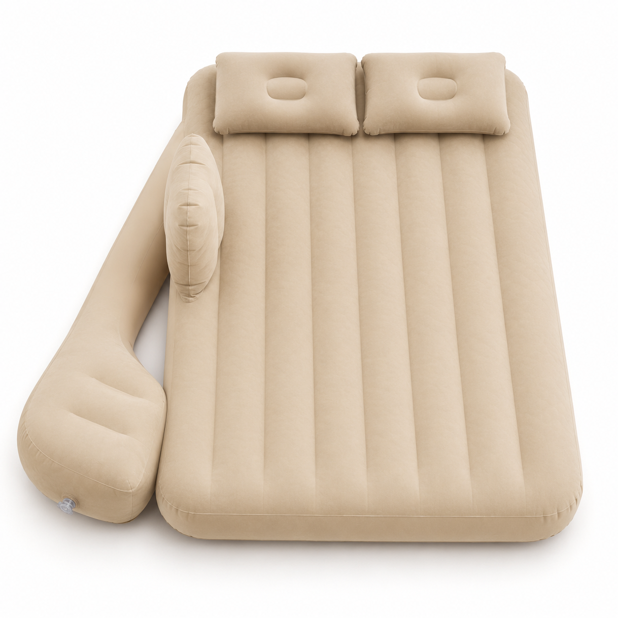 Colchón Inflable para Auto y Camping, Resistente y Cómodo-0