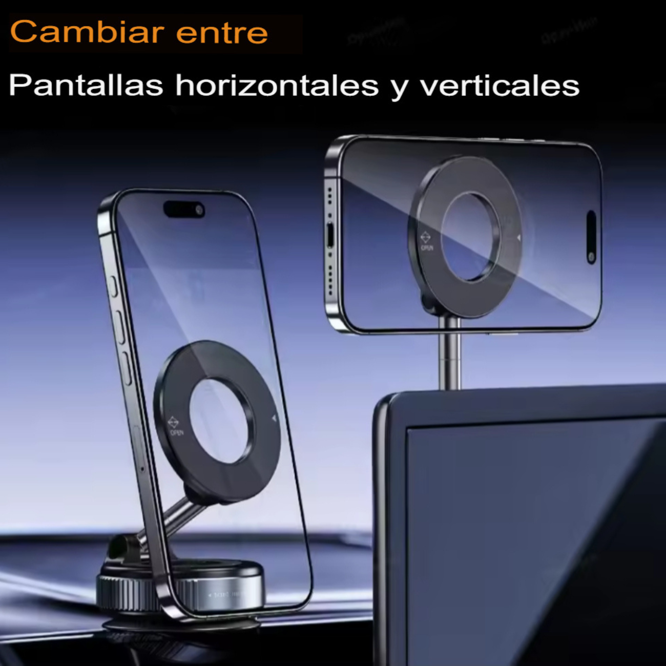 Soporte Magnético Celular 360° Plegable Magsafe Ajustable-2