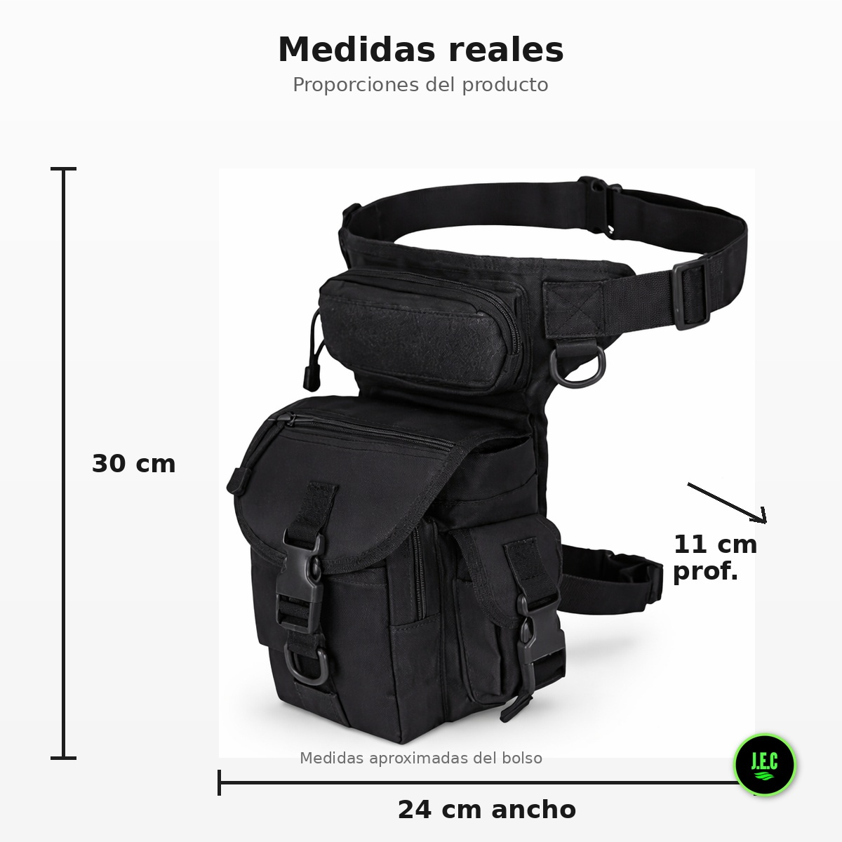 Banano Muslero Moto Táctico Resistente Agua Ajustable-5