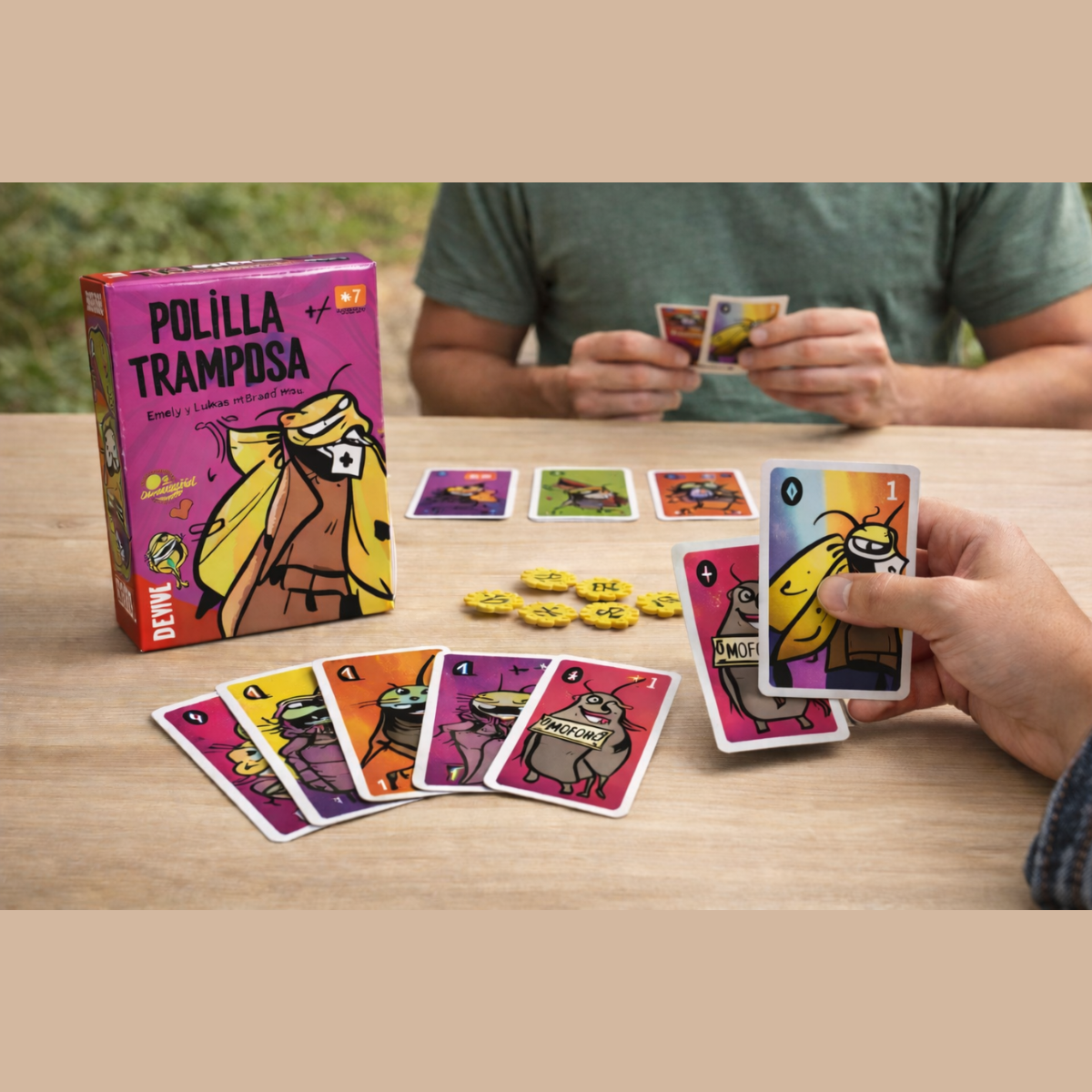 Juego de Cartas Polilla Tramposa-4