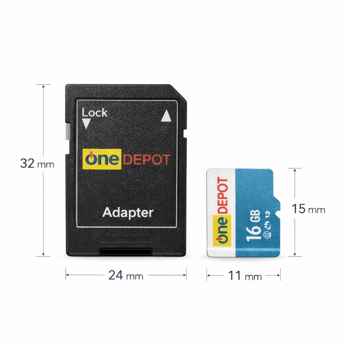 Tarjeta Micro SD 16GB Class 10 + Adaptador Alta Velocidad-5