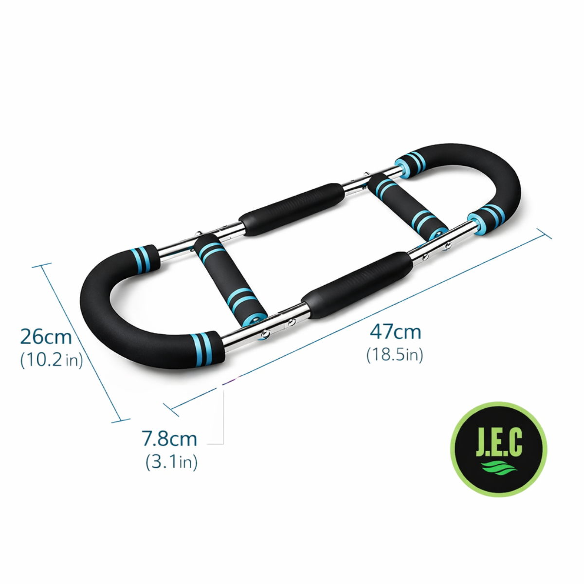 Entrenador De Brazos Ajustable 60-110lb Fitness Portátil-4