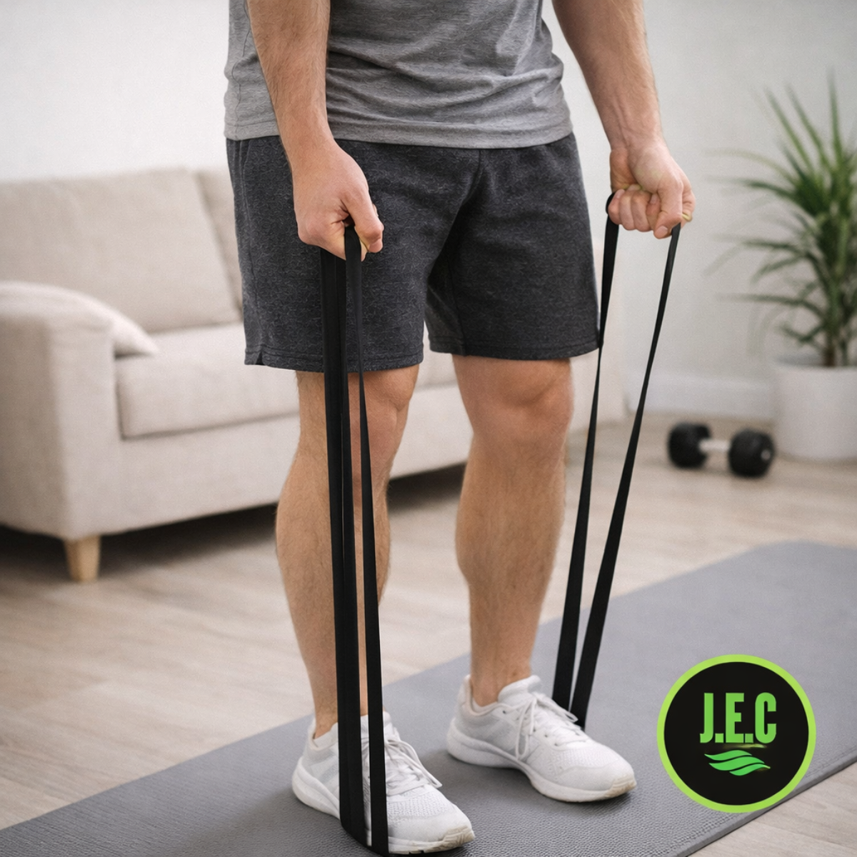 Banda Elástica Negra 65LB Nivel Avanzado Entrenamiento-4