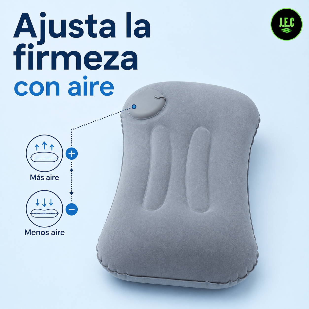 Almohada Inflable Port til para Camping y Viajes-1