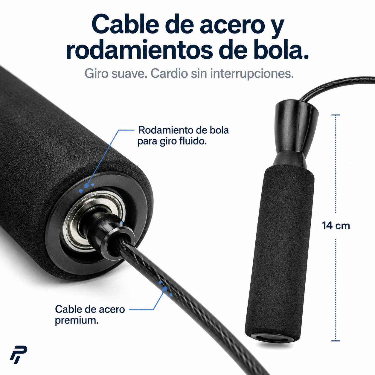 Kit Ejercicios 5 en 1 Rodillo Abdomen Rueda Ancha y Soportes-3
