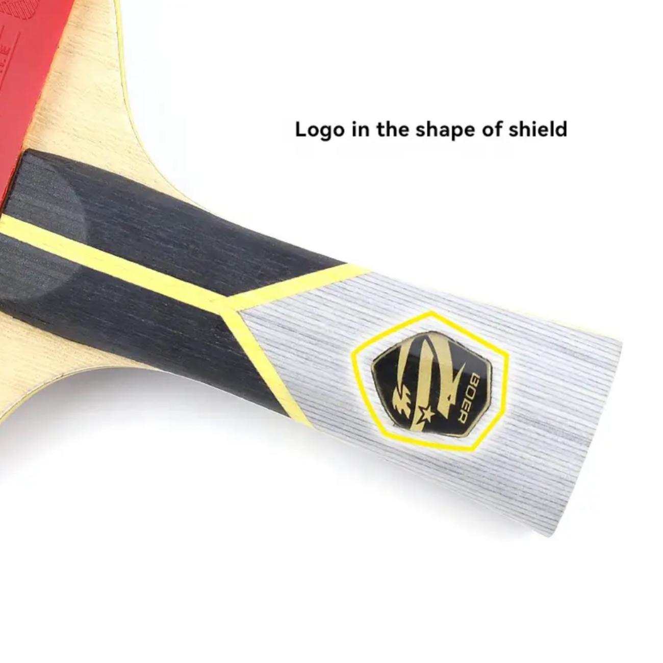 Paleta Profesional de Ping  Pong 7 star estuche impermeable -5