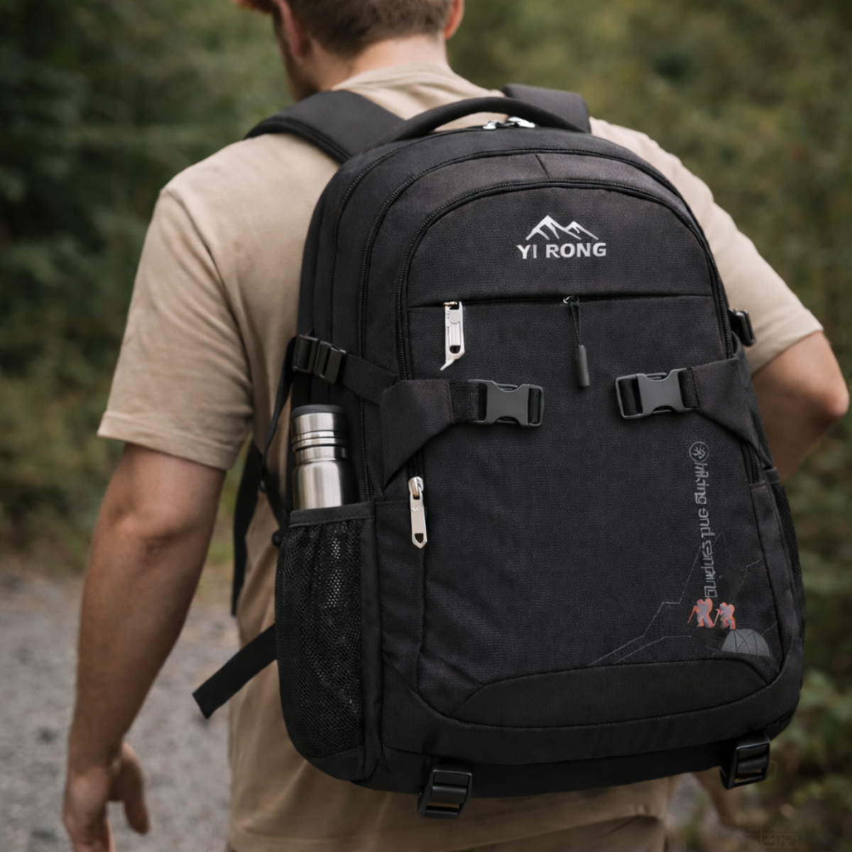 Mochila Outdoor 55L Impermeable Viaje Trekking Urbana-2