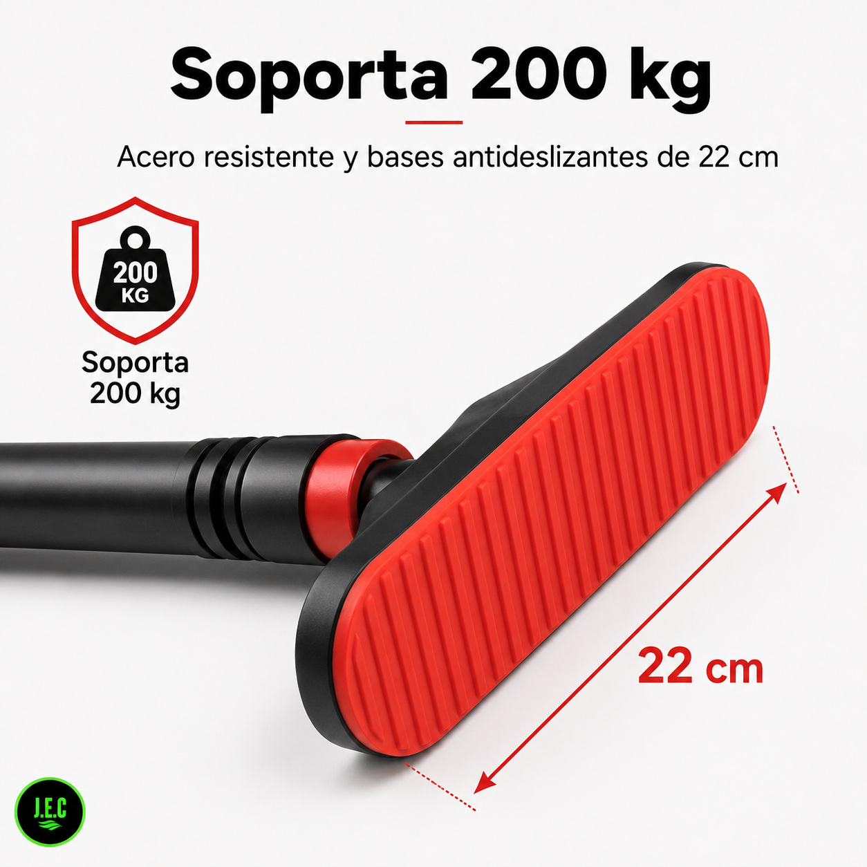 Barra Dominadas Puerta Ajustable 90-150cm 200kg Sin Perforar-2