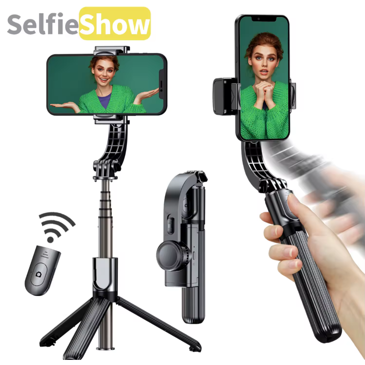 Trípode Estabilizador de Teléfono Móvil para Selfie-1