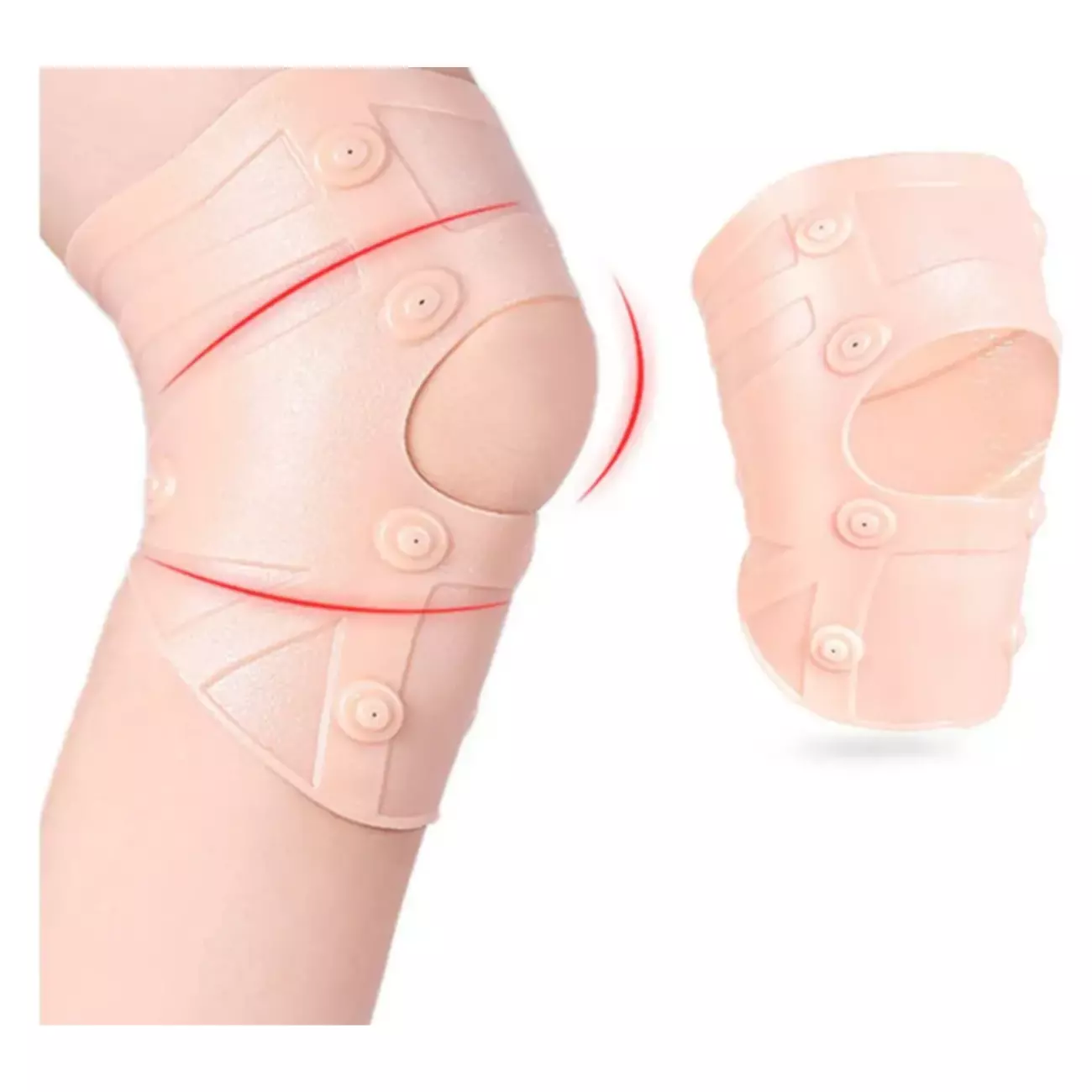 Rodillera Magnética Con Imanes Alivio De Dolor Soporte-1