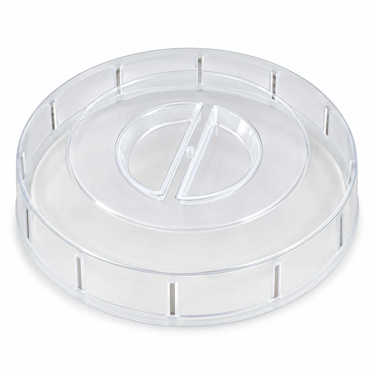 Tapa Microondas Antisalpicaduras Ventilada Transparente-0