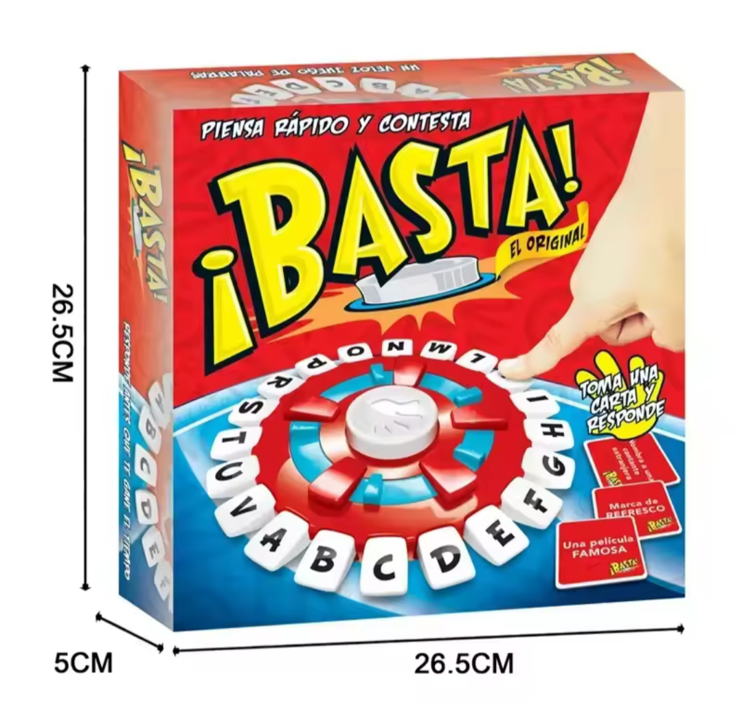 Juego de Mesa BASTA,  para toda la familia -3