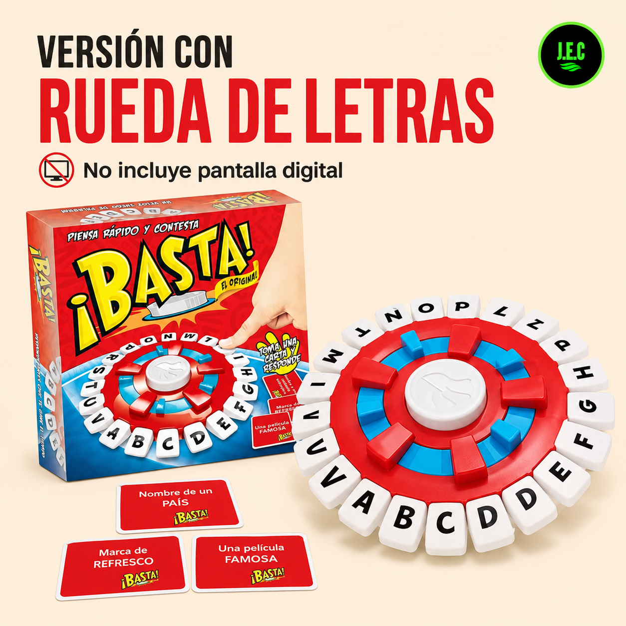 Juego de Mesa BASTA,  para toda la familia -5