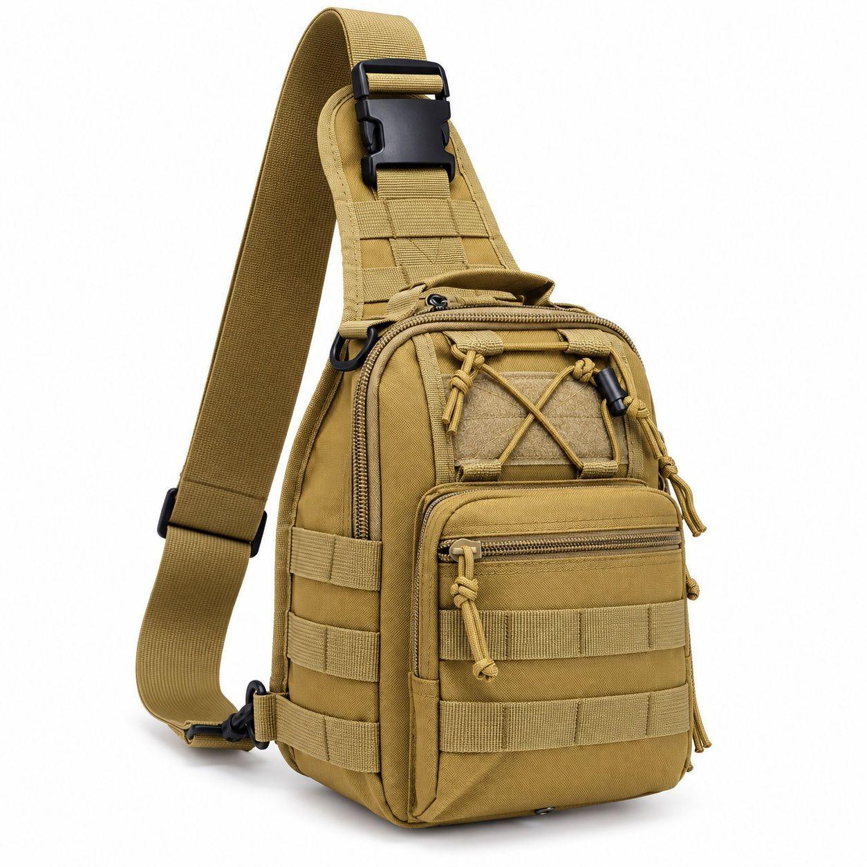 Bolso T ctico Tipo Bandolera Oxford 600D con Sistema MOLLE-0