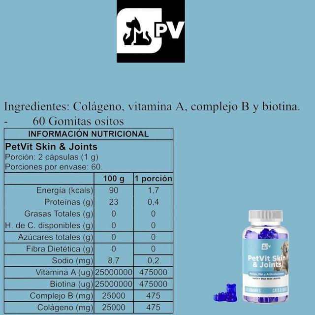 Petvit Skin&Joint suplemento natural para Perros y Gatos -2