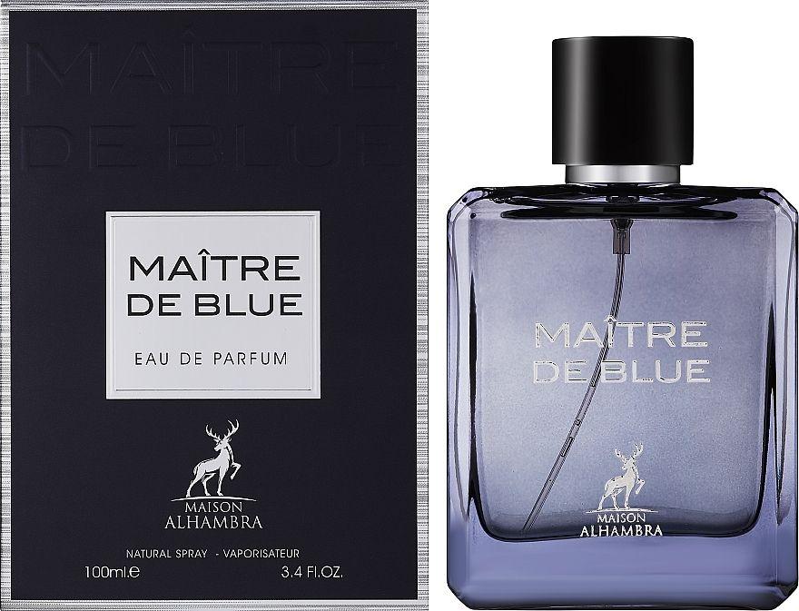 Perfume Lattafa Alhambra Maitre De Blue Edp 100 Ml Mujer-0
