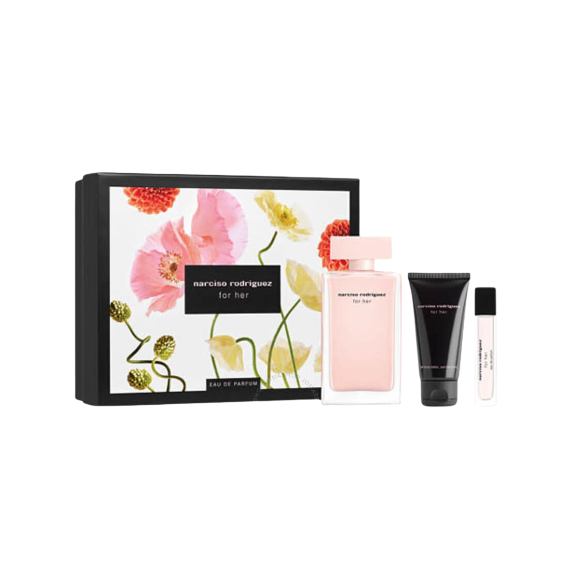 Perfume Narciso Rodriguez For Her Estuche Edp 100ml + 10ml + 50ml Bl Mujer-1