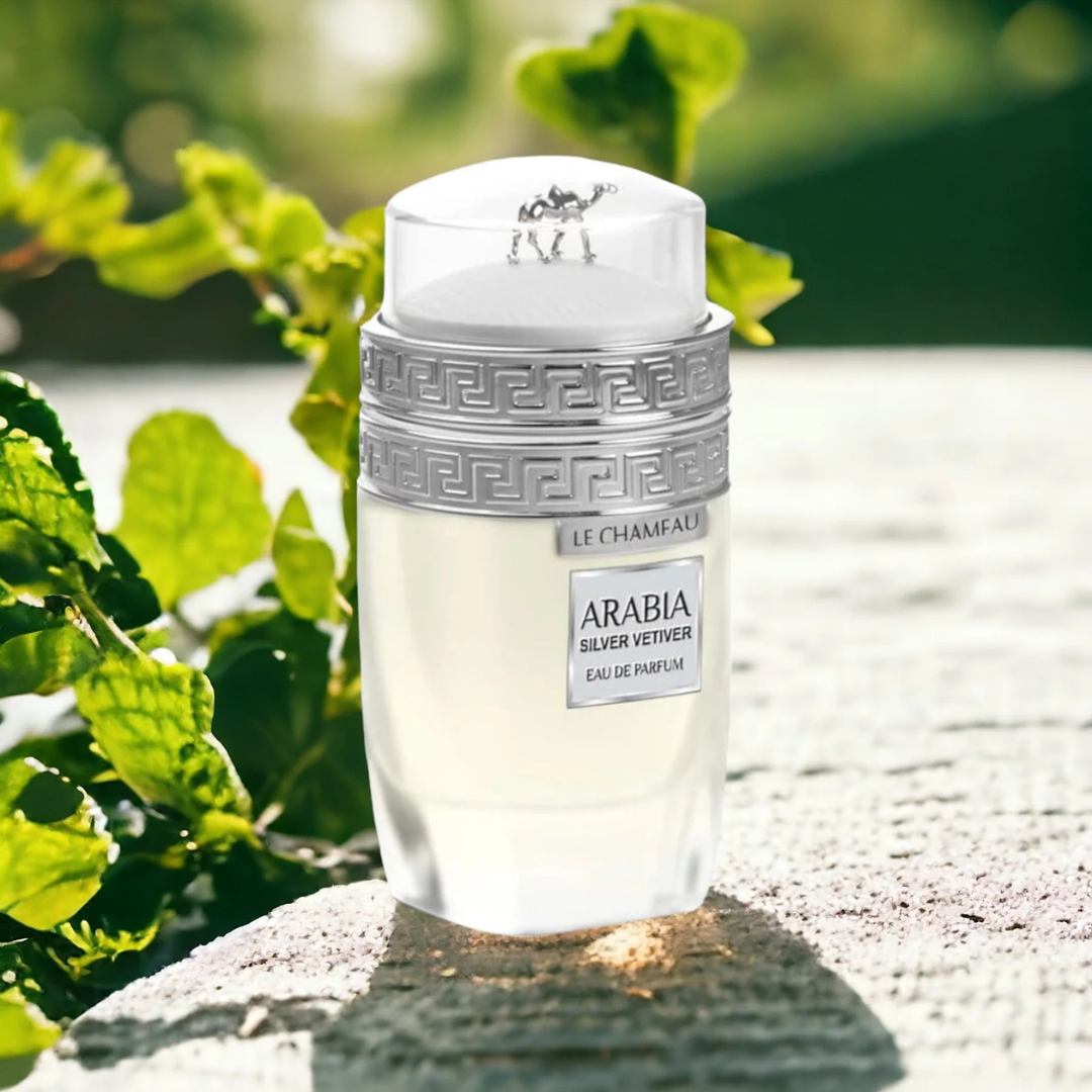  Perfume Le Chameau Arabia Silver Vetiver EDP 100 ML - Fresco y Amaderado con Toque Refinado - Unisex-1