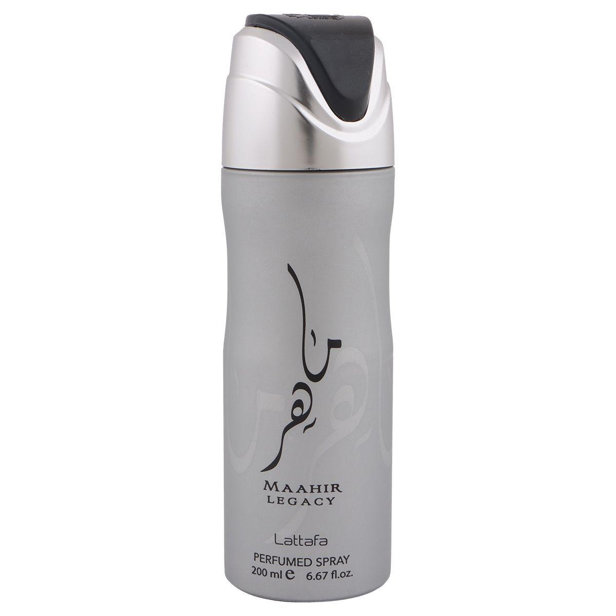 Perfume Lattafa Maahir Legacy Body Spray 200 Ml Hombre-0