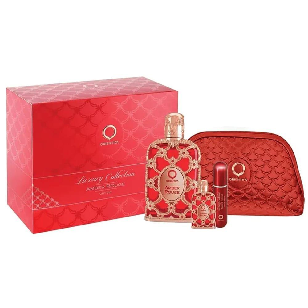 Orientica Amber Rouge Edp 80ml+7,5ml + Atomiz. Rec + Git Bag-0