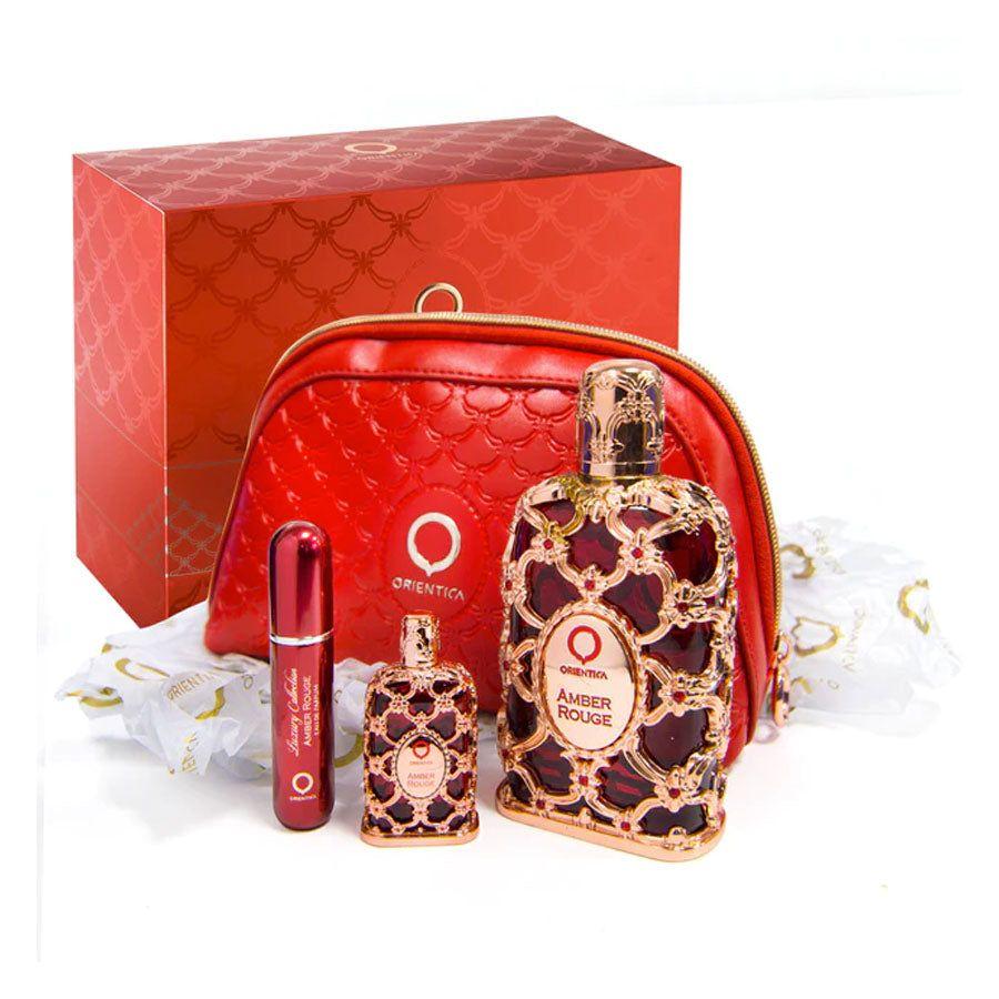 Orientica Amber Rouge Edp 80ml+7,5ml + Atomiz. Rec + Git Bag-2