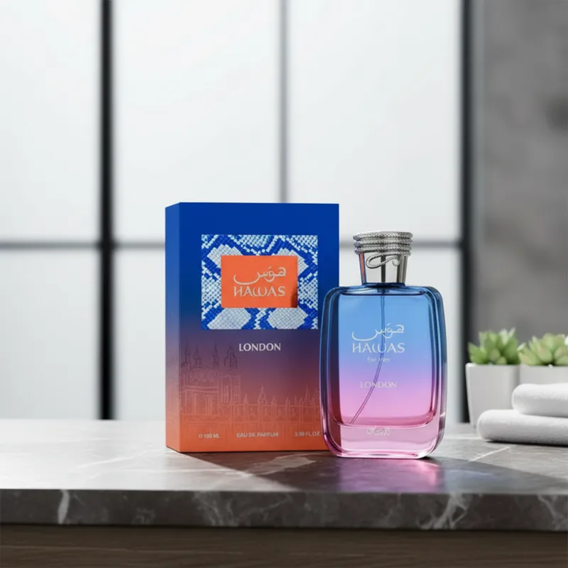 Rasasi Hawas London EDP 100 Ml Unisex | Oriental Amaderada-2