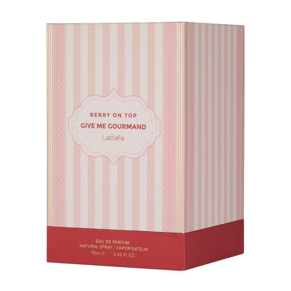 Lattafa Give Me Gourmand Berry On Top Edp 75 Ml Mujer -1