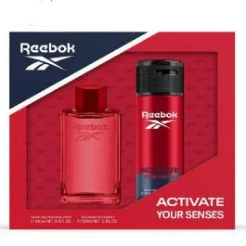 Set Reebok Hombre Activate Your Senses Edt 100 Ml + DS 150 Ml Set De 2 Pcs -1