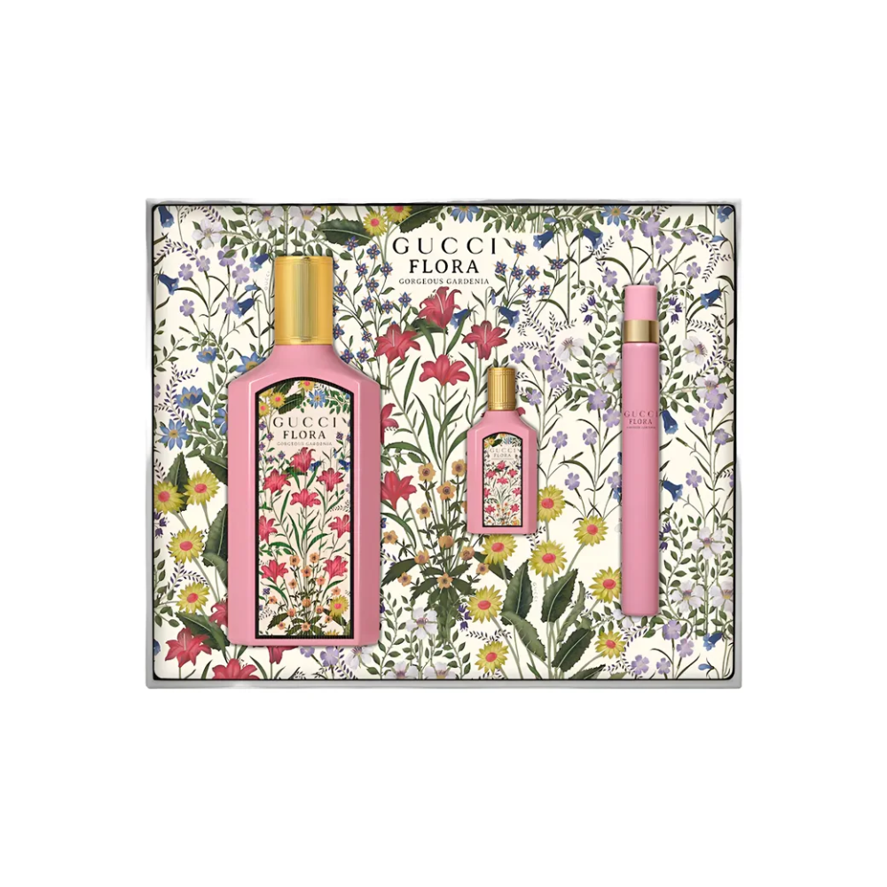 Gucci Flora Gorgeous Gardenia Edp 100 Ml + 10 Ml + 5 Ml Set 3 Pcs Mujer-2