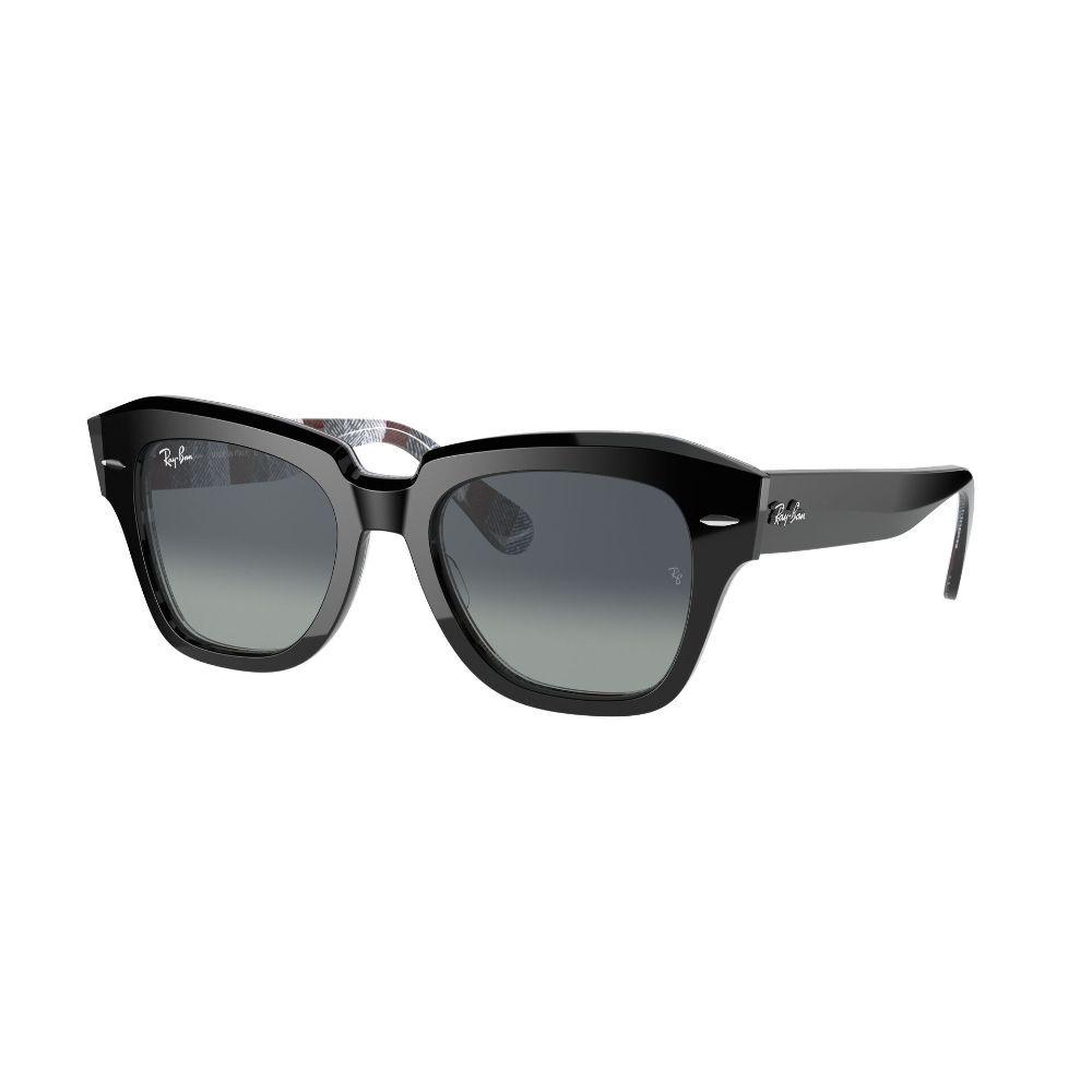 Lentes De Sol Ray-Ban 0Rb2186 State Street 13183A 49-0