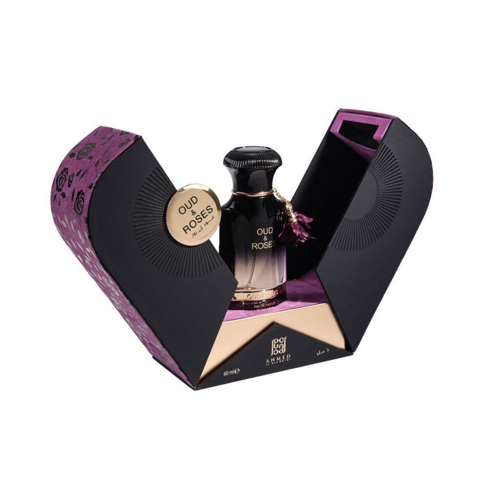 Ahmed Al Maghribi Oud & Roses Extrait De Parfum 60 Ml Mujer -0