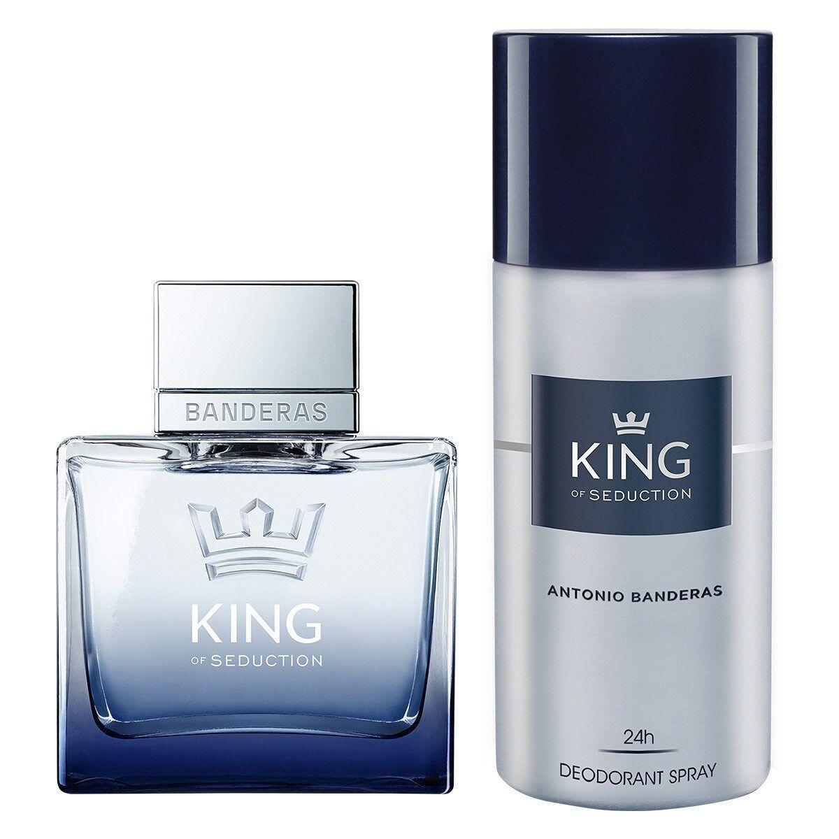 Banderas King Of Seduction Edt 100ml + 150ml Deo Set Hombre-1