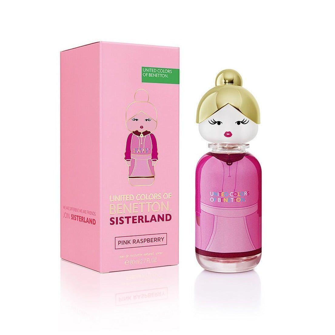 Benetton Sisterland Pink Raspberry Edt 80 Ml Mujer-0