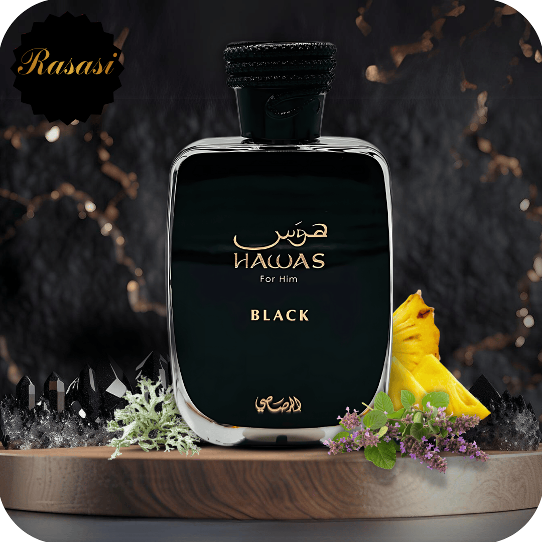 Perfume Rasasi Hawas Black EDP 100 Ml Hombre-2