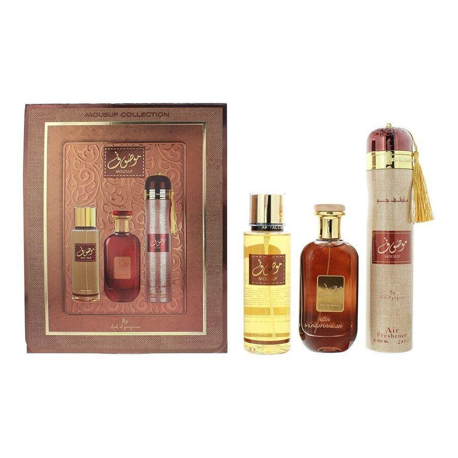 Ard Al Zaafaran Mousuf Edp 100 Ml + Bs 250 Ml + Deso A 300 Ml Set 3 Pcs-0