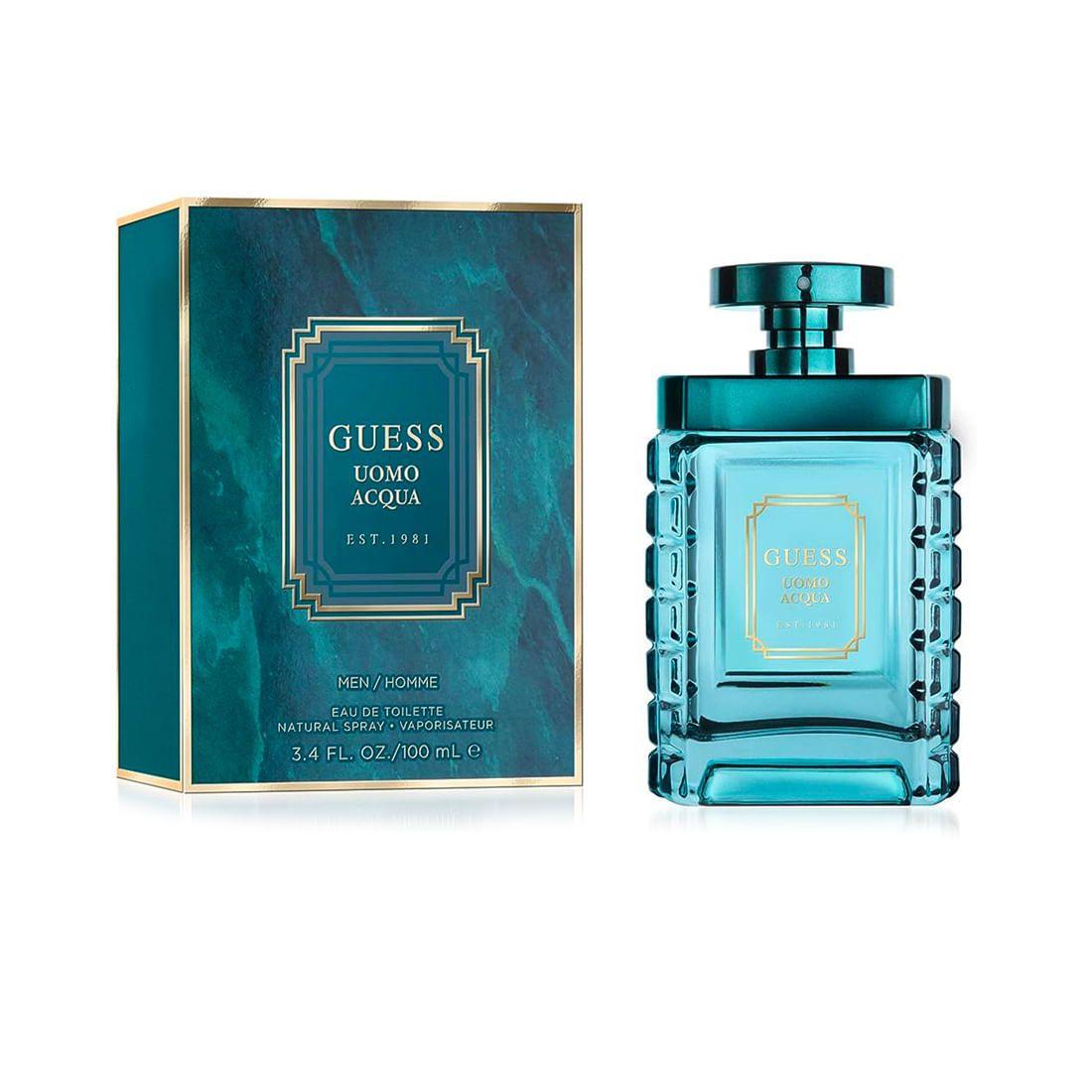 Perfume Guess Uomo Acqua Edt 100 Ml Hombre-0