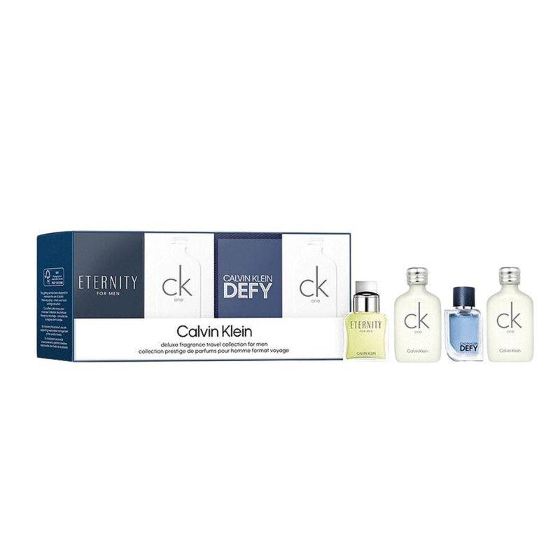Perfume CK One+Ck One+Eternity+Defy Edt 10ML Set De 4 Pcs-0