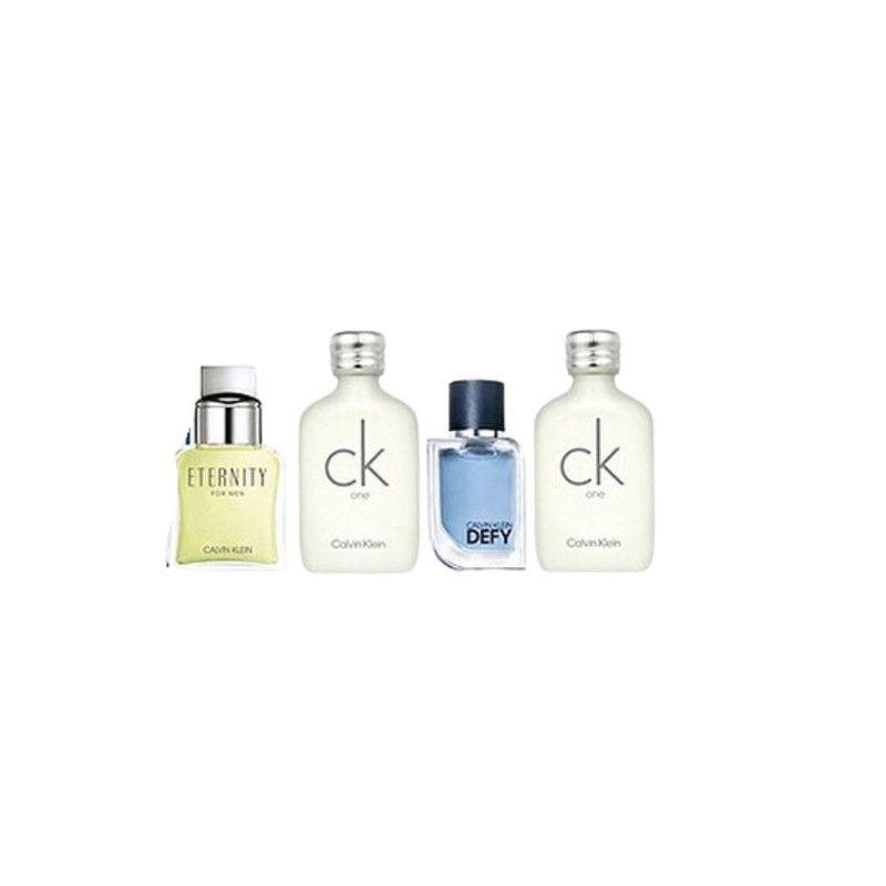 Perfume CK One+Ck One+Eternity+Defy Edt 10ML Set De 4 Pcs-1