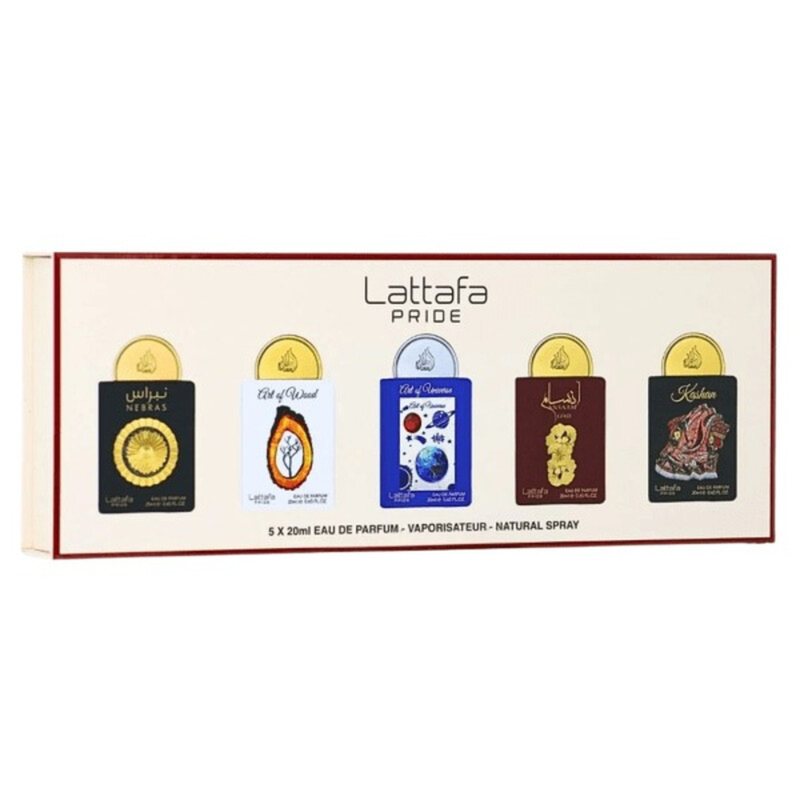Set 5 Piezas Lattafa Pride Collection Edp 20 Ml Perfume Unisex-0