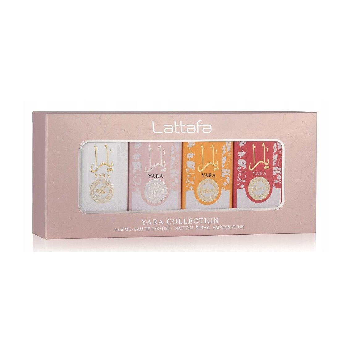 Set 4 piezas Lattafa Yara Edp 5 Ml x 4 Mini Perfume Mujer-2