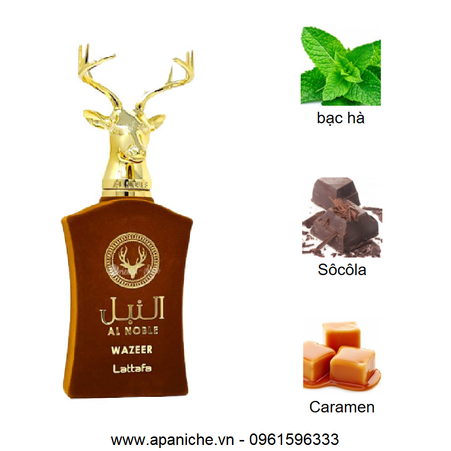 Perfume  Lattafa Al Noble Wazeer Edp 100 Ml Unisex Original-2