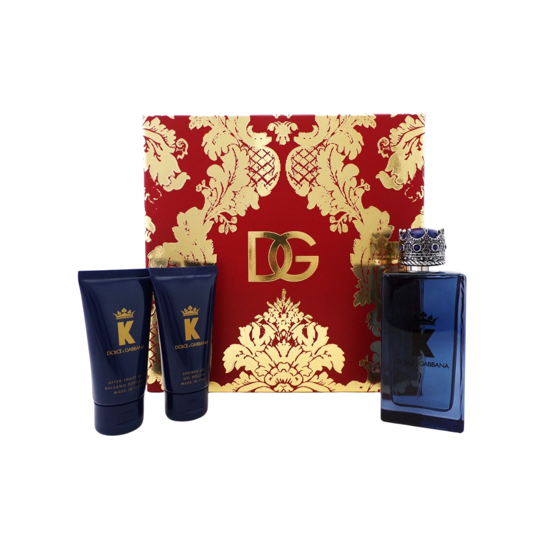 Dolce & Gabbana K Edp 100ml + Shower Gel 50ml + Balsamo 50ml Hombre-2