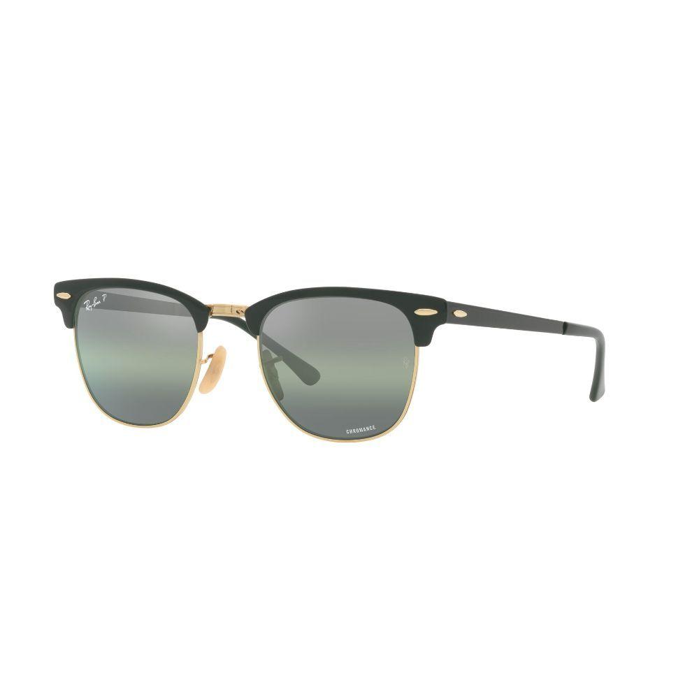 Lentes De Sol Ray-Ban 0Rb3716 Clubmaster Metal 9255G4 51-0