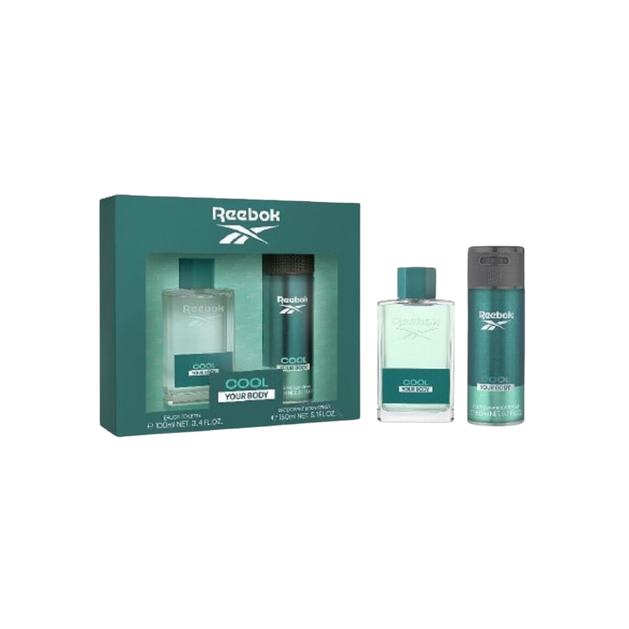 Perfume Cool Your Body Estuche Edt 100ml + Deo 150ml Hombre-0