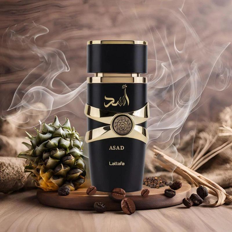 Set Lattafa Hombre Asad Edp 100 Ml + Deo Spray 200 Ml Set 2 Cps-2
